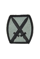 Nášivka US 10. horská divize VELCRO