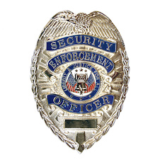 Odznak DELUXE SECURITY ENFORCEMENT OFFICER