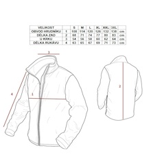 Bunda softshell "Scorpion" M 95 CZ