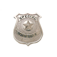 Odznak SPECIAL POLICE STŘÍBRNÝ