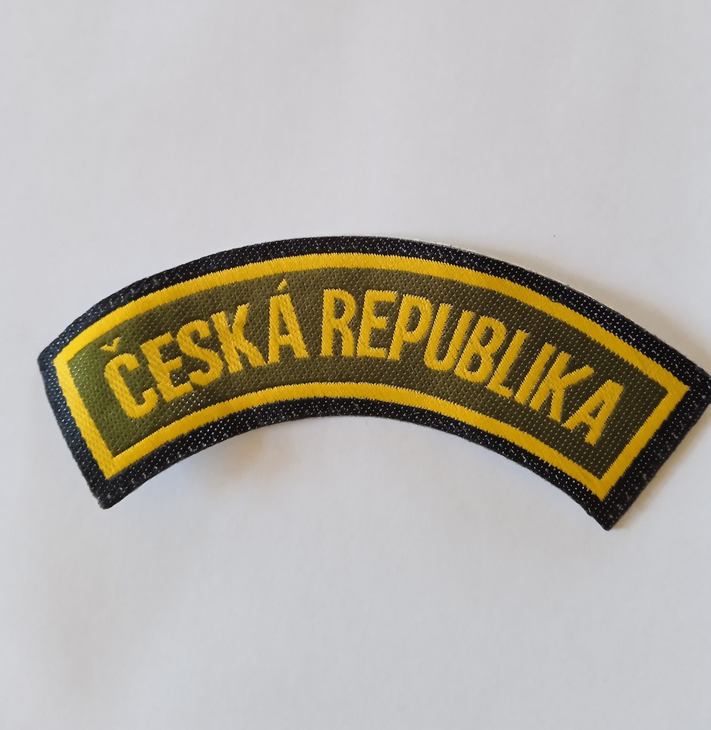 Nášivka Domovenka ČESKÁ REPUBLIKA posádková hudba