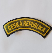 Nášivka Domovenka ČESKÁ REPUBLIKA posádková hudba