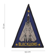Nášivka Blacklions stihaví letoun