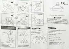 Maska pro CPR /kapesní resuscitátor/