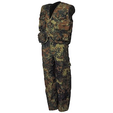 Komplet dětský  vesta+kalhoty FLECKTARN