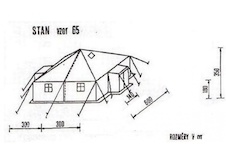 Stan S 65 hangár 6 x 6 m - IV. Kategorie