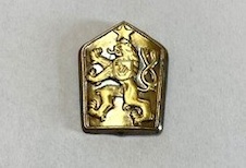 Odznak ČSLA - LEV mořený 3 cm