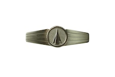 Odznak raketového personálu stříbrný