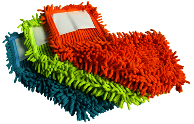 Náhrada na mop plochý jemný; 42x13 cm; žinylka