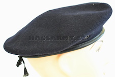 BARET JEDNOSTRANNÝ MODRÝ