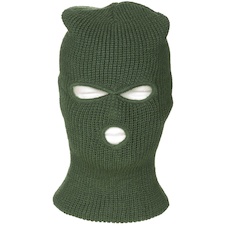 Kukla pletená 3 otvory oliv