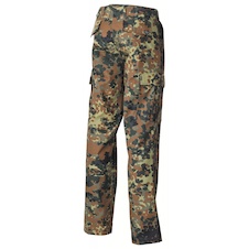 Kalhoty US BDU FLECKTARN 