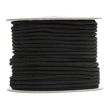 Šňůra užitková 5mm 60m ČERNÁ