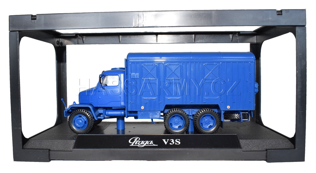 PV3S 1:43 Skříňový vůz modrý