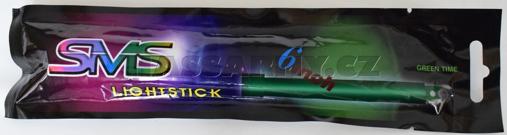 Svítící tyčka chemická  8-12 hod. zelená